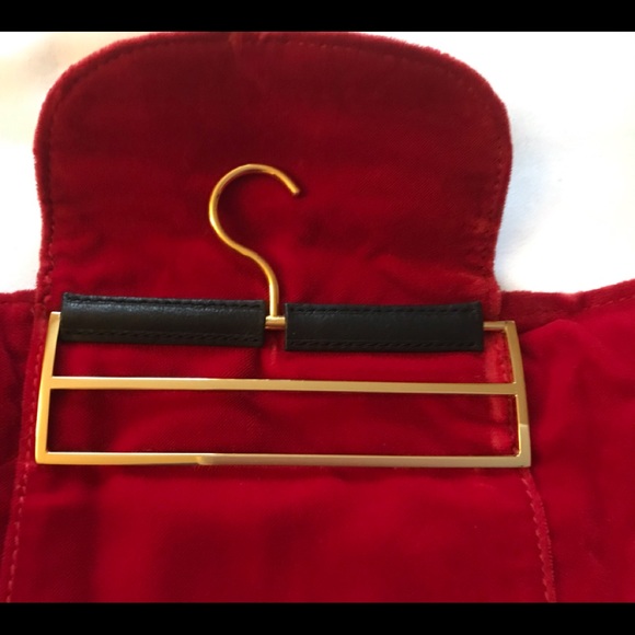 GUCCI Leather Tie Travel Case - Picture 2 of 6